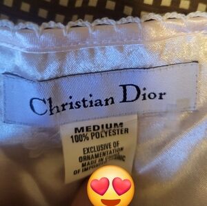 Christian Dior Satin Garment